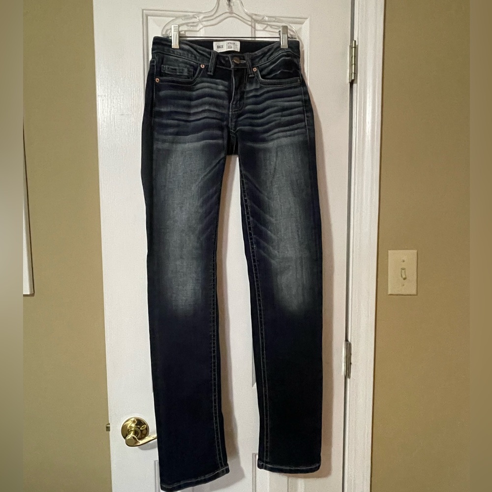 BKE Stella Slim Fit Low Rise Straight Leg